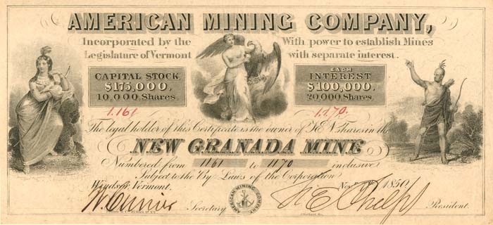 American Mining Co., New Granada Mine